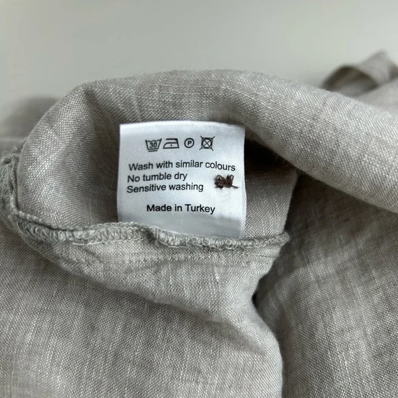 MILOOK Women’s Tina Dress  Size M 100% Linen. - Picture 17 of 17